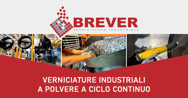 Brever srl - Verniciatura industriale a polvere a ciclo continuo Brescia
